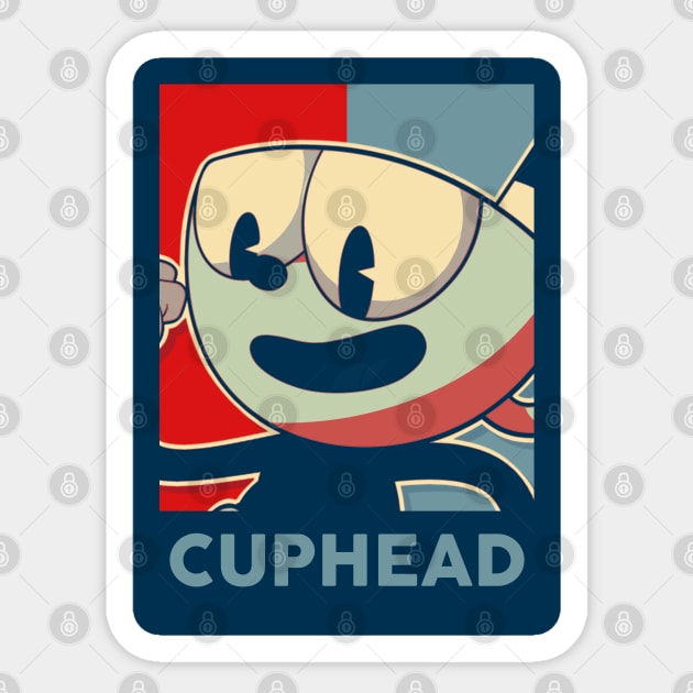 CupHead hope style Sticker by mrcatguys